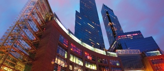 As torres do Time Warner Center